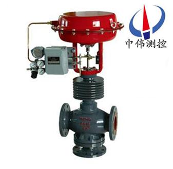 氣動薄膜三通合流、分流調(diào)節(jié)閥
